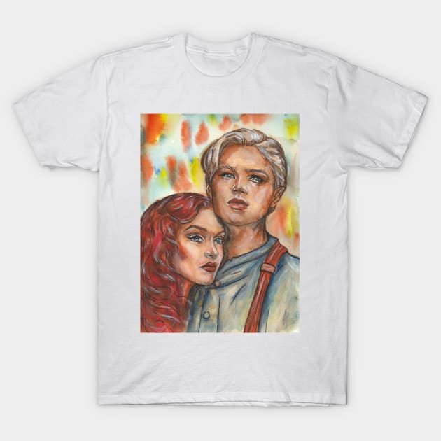 Leonardo DiCaprio, Kate Winslet T-Shirt by Svetlana Pelin